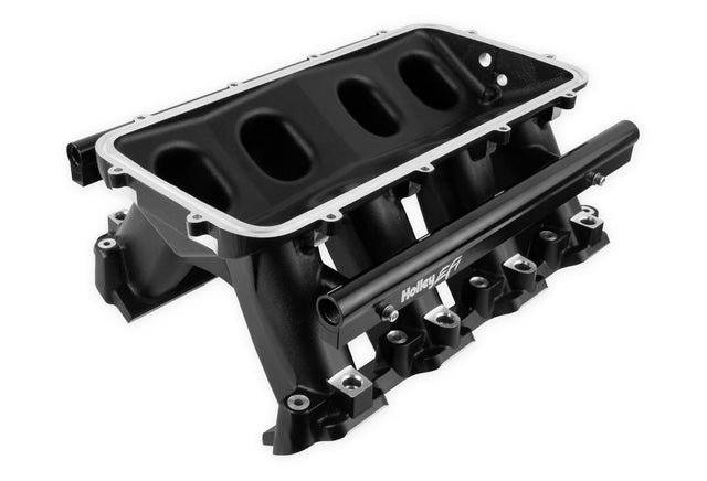 Holley 300-229BK Hi-Ram Lower Manifold - GM LS7- Black
