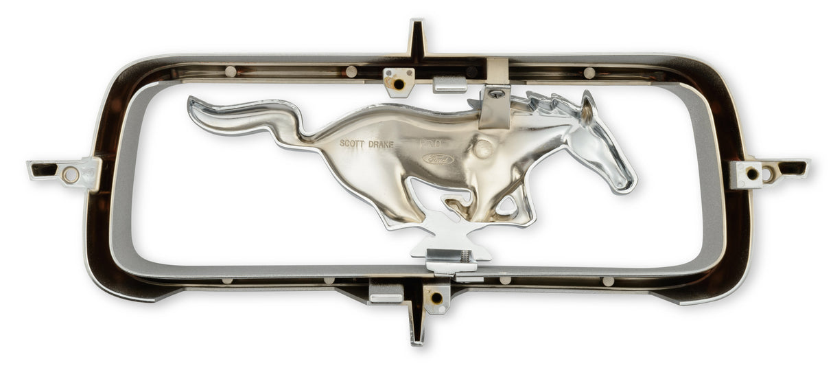 Scott Drake Grill Emblem Horse and Corral - C7ZZ-8213-A