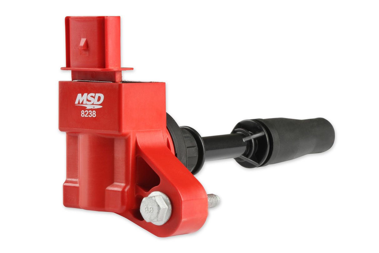 MSD Ignition Coil - Blaster Series - GM 4-Cyl Engines - Red - 8238