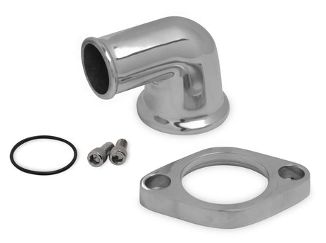 Weiand Aluminum Water Outlet - 6245