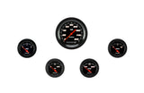 Classic Instruments Velocity Black Five Gauge Set - VS00BBLF