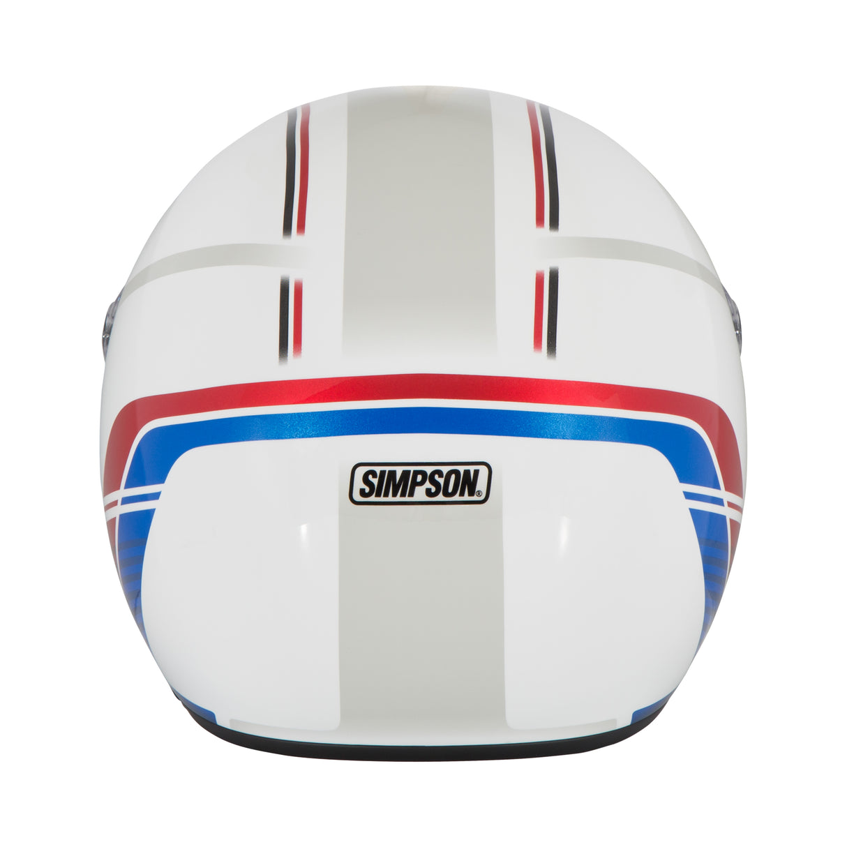 Simpson Motorcycle M30 Bandit Helmet - Lifter White - Double Extra Large - M30LIFT12X