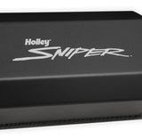 Holley 890005B Sniper Valve Cover - Fabricated Aluminum - Chrysler BB - Short Bolt - Black