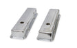 Mr Gasket Chrome Valve Covers - Dual Cap Holes - 9800