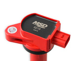 MSD Ignition Coil - Blaster Series - Honda/Acura 2.4L - Red - 4-Pack - 82194