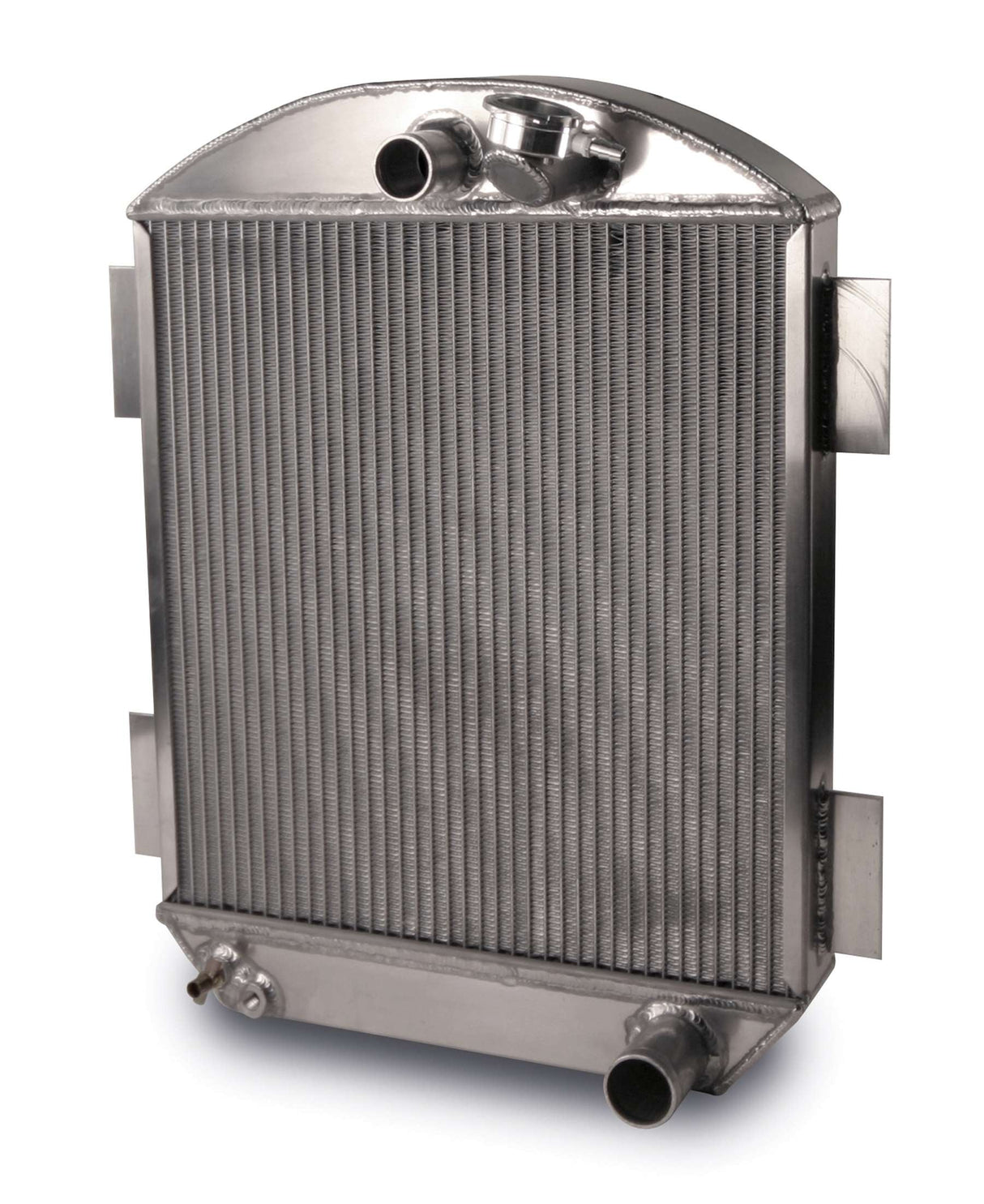 AFCO Universal Street Rod Aluminum Radiator and Shroud - Chevy Engine - 80140-B-SP-N 80140-S-NA-N