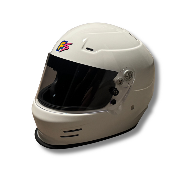 Fast Lane REBEL Motorsport Helmet (SA2025) FLS-REBEL-W-S