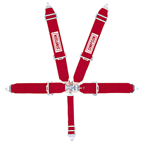 Simpson Racing STD. Latch & Link 5pt. Harness - 29063R