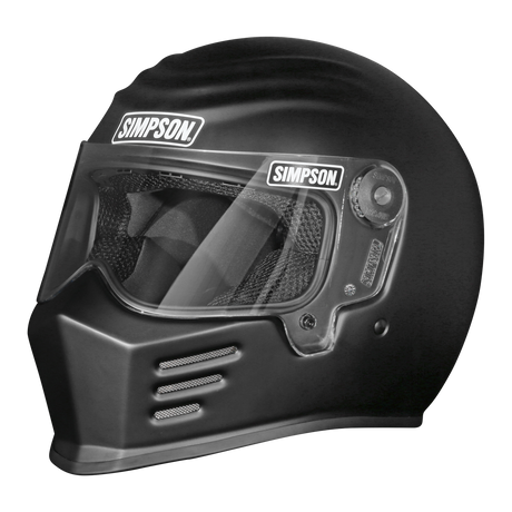 Simpson Motorcycle Outlaw Bandit 3.0 Helmet - Flat Black MD - OB33MD