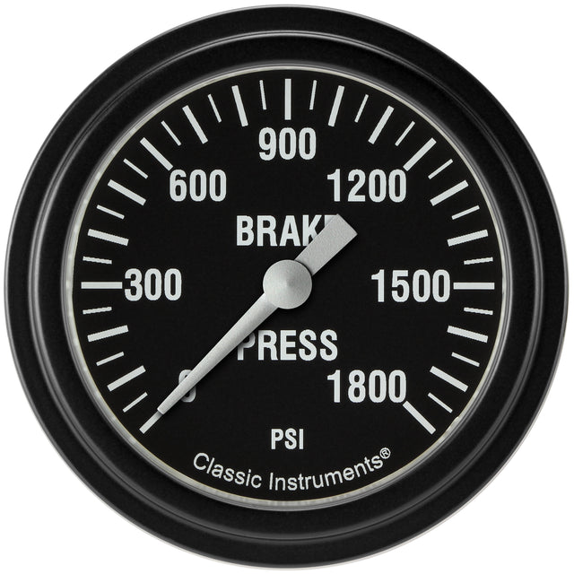 Classic Instruments HOT ROD 2 5/8IN BRK PRSR GAUTOGE FS - HR367BLF
