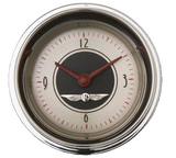 Classic Instruments All American Nickel 2 1/8" Clock - AN90SHC