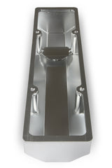 Holley 241-287 GM Licensed Valve Cover - Track Series - SBC - Fabricated Aluminum - Perimeter Bolt - Silver