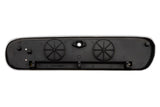 Scott Drake Glove Box Door Metal Backed Woodgrain with Running Horse Emblem - C5ZZ-6506024-C