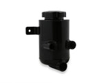 Holley 198-212 Power Steering Remote Reservoir - Black Aluminum with Bracket