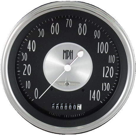 Classic Instruments All American Tradition 4 5/8" Speedometer - AT56SLC