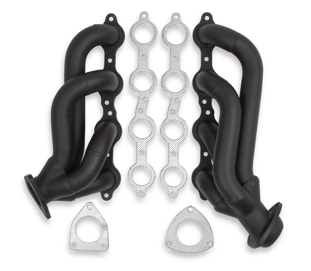 Flowtech Shorty Headers - Black Painted - 11142FLT
