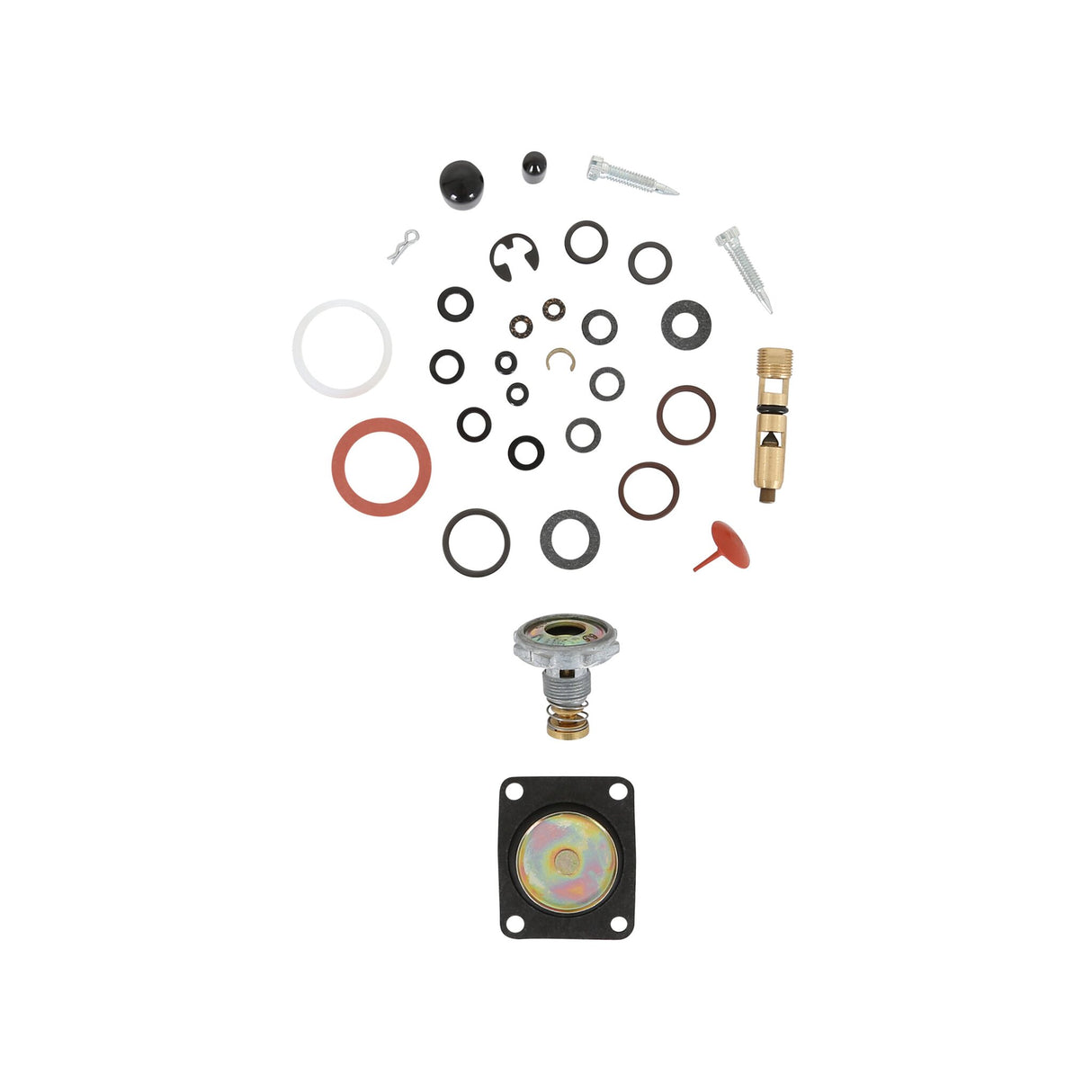 Quick Fuel Non-Stick Rebuild Kit; 2300 (350, 500 CFM) - 3-214QFT