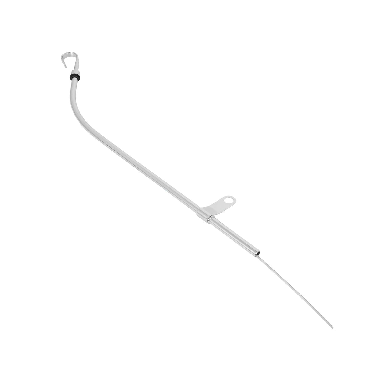 Mr Gasket Engine Oil Dipstick & Tube - Chrome - 6237