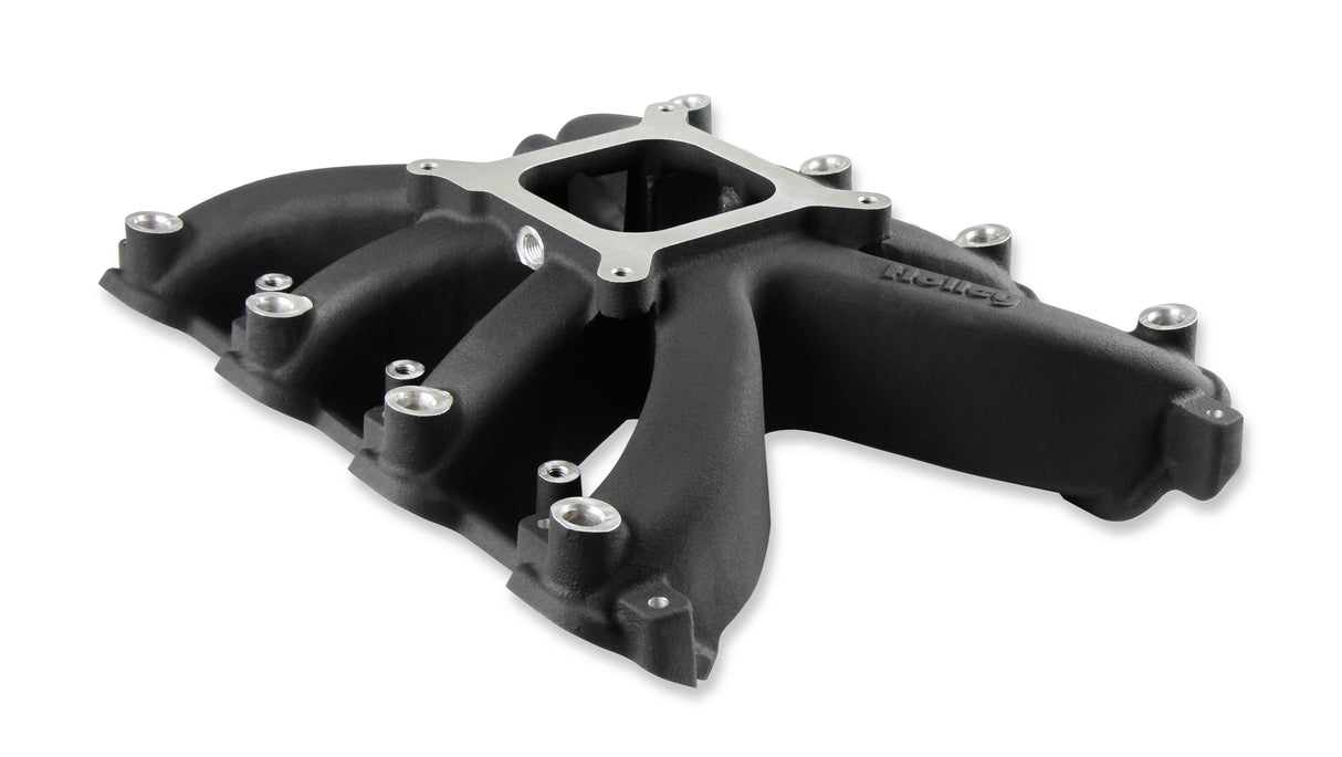 Holley 300-269BK Single Plane EFI Intake - GM LS7-Black