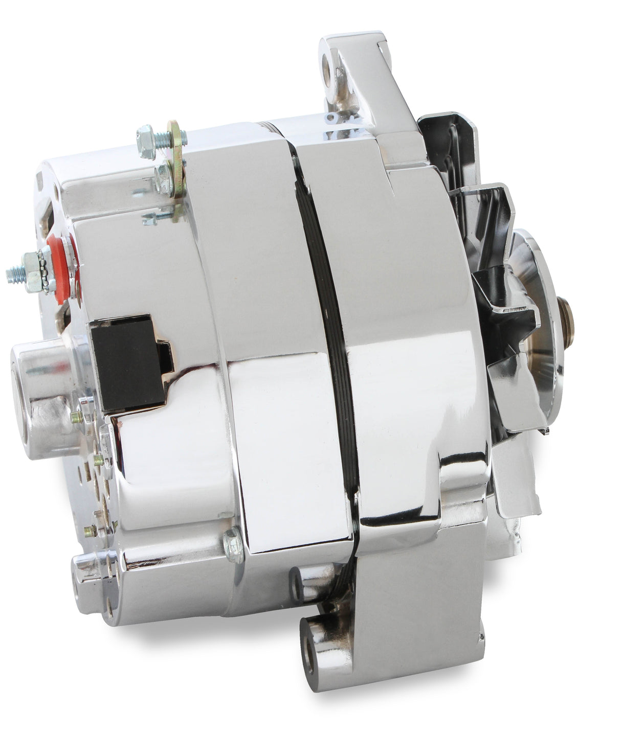 Mr Gasket Chrome Alternator Late GM-Delco 80 Amp - 5122