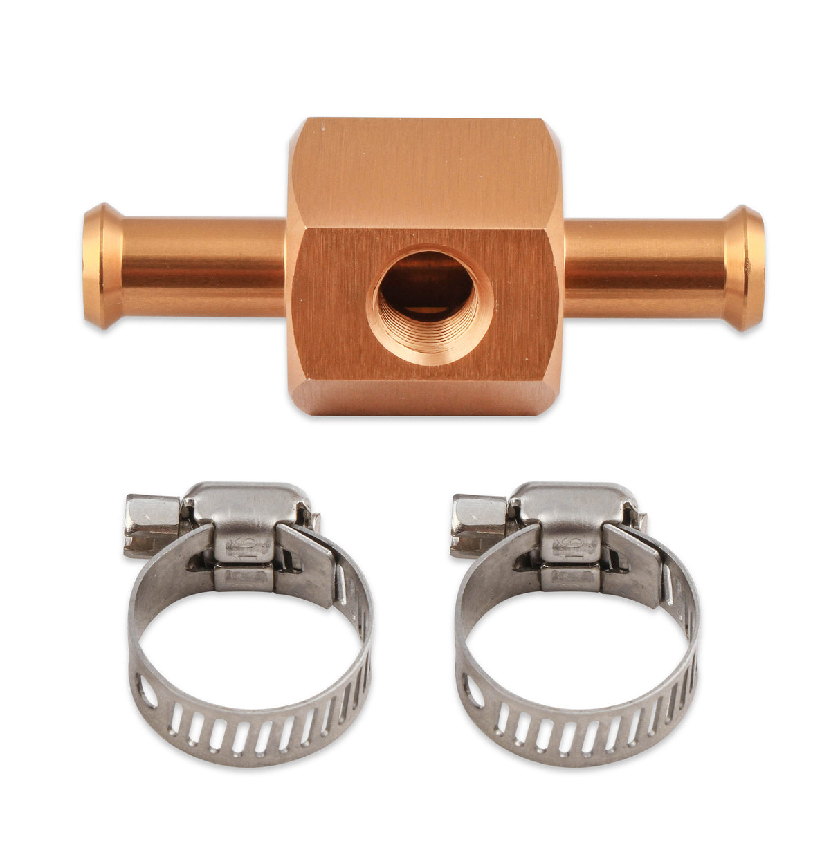 Mr Gasket Fuel Block with 0-15 PSI Fuel Pressure Gauge - 1560