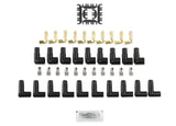 ACCEL Spark Plug Wire Set- 8mm- Super Stock Universal-Graphite Core- 90 Deg Boots- Red - 4041R