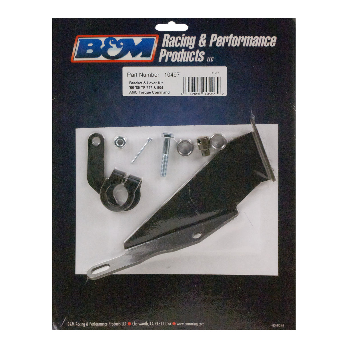 B&M Cable Bracket & Shift Lever Kit - Mopar/AMC - 10497