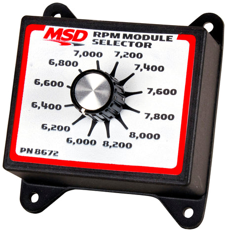 MSD RPM Module Selector, 6.0K-8.2K - 8672