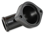Mr Gasket GM LS Water Neck - Swivel - 30 Degree Angle - Black - 2670BK