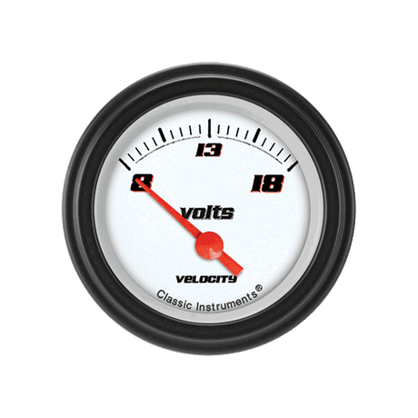 Classic Instruments VELOCITY WHITE 2IN VOLTS - VS30WBLC