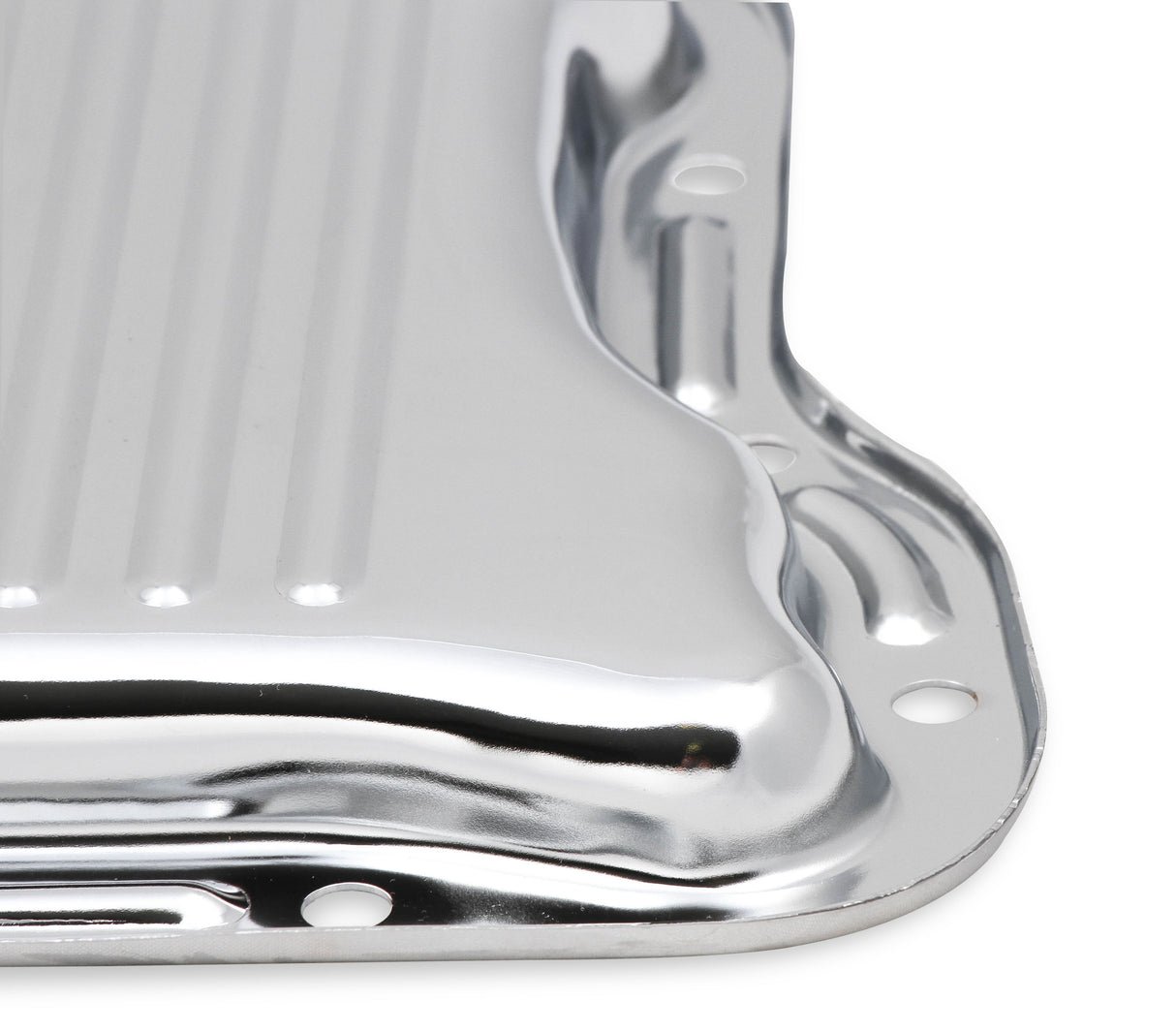 Mr Gasket Transmission Oil Pan - Chrome - 9745CMRG