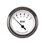Classic Instruments White Hot 2 1/8" Gear Indicator - WH07SLF
