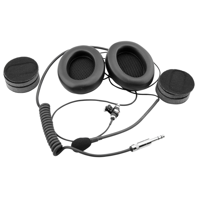 STILO Nascar 3 conductor, Gentex Boom Mic, Earcup Speakers + 3.5MM jack for earbuds - AE0322