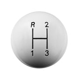 Hurst Shift Knob - 3-Speed - White - 1637624