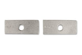 Lakewood Axle Shims - Traction Bar Wedge Kits - 4 degree - Aluminum - 20510
