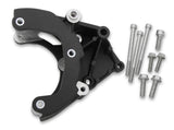 Holley 20-133BK LS High-Mount A/C Accessory Drive Bracket - Passenger's Side A/C Bracket - works with R4 compressor