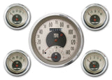 Classic Instruments American Nickel 5 Gauge Set - AN65SLC