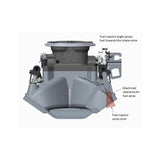 Holley 300-260 EFI SBC 4150 Single Plane EFI Intake Manifold - Chevy Small Block V8