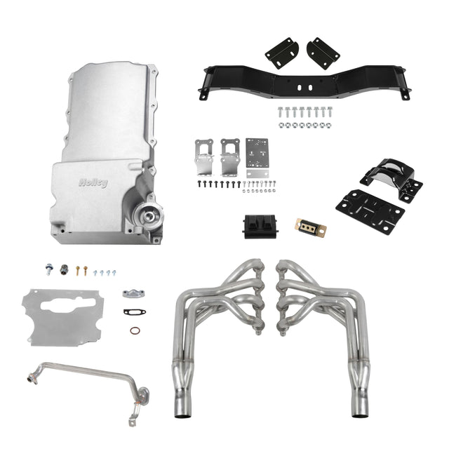 Holley GM 70-74 F-Body Level 3 LS Swap Essentials - Automatic and Manual - SE3-GM2FE-LSX-AM