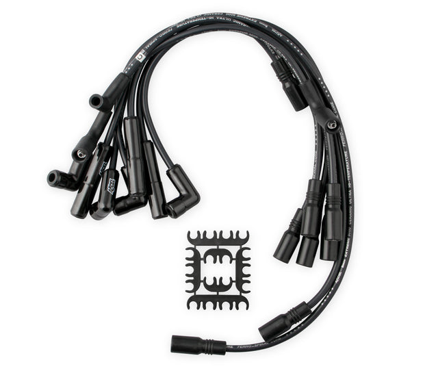 ACCEL Spark Plug Wire Set - Extreme 9000 Black Ceramic Boot - Chevy/GMC Truck 4.3L V6 - 9044CK