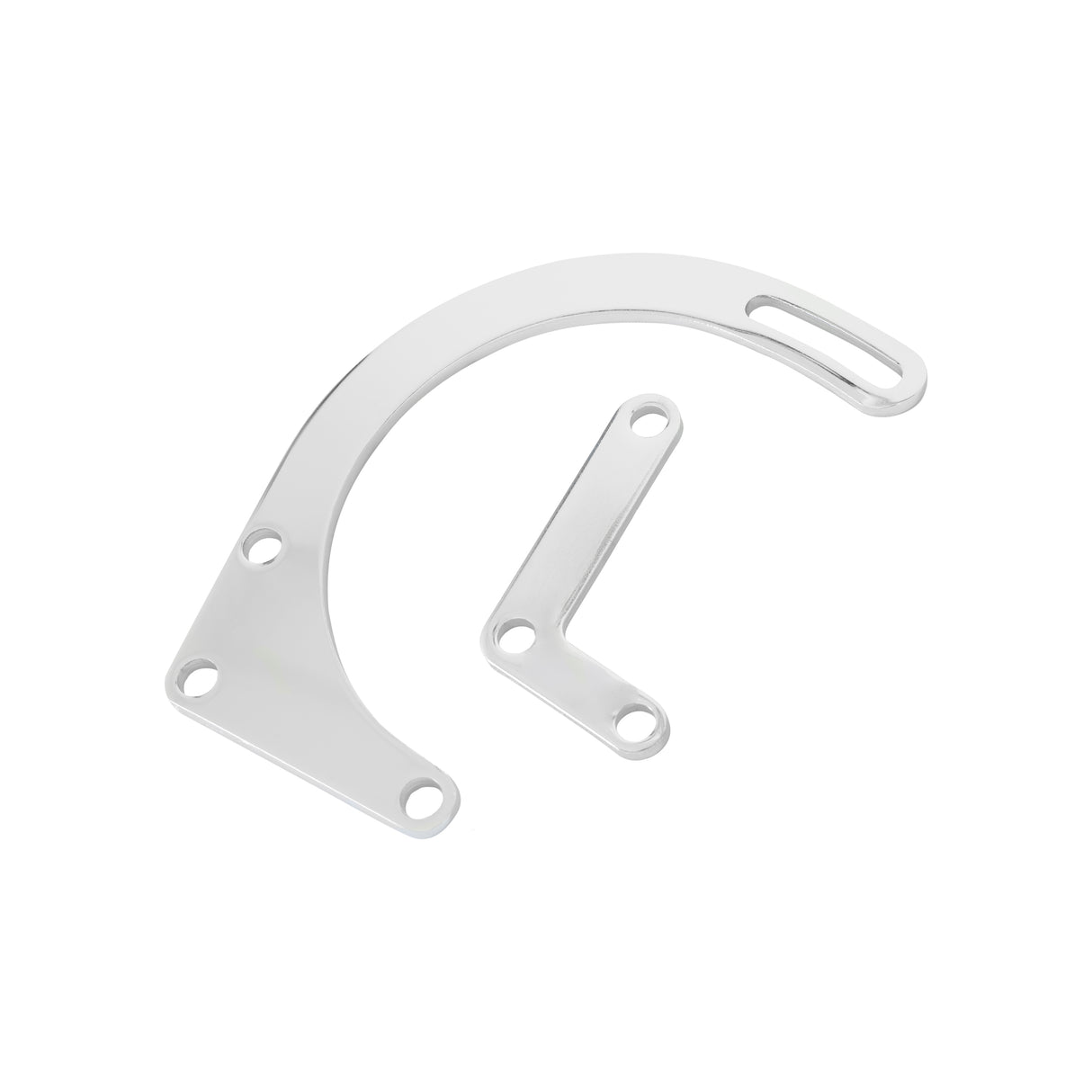 Mr Gasket Lower Alternator Mounting Kit - Chrome - 5179