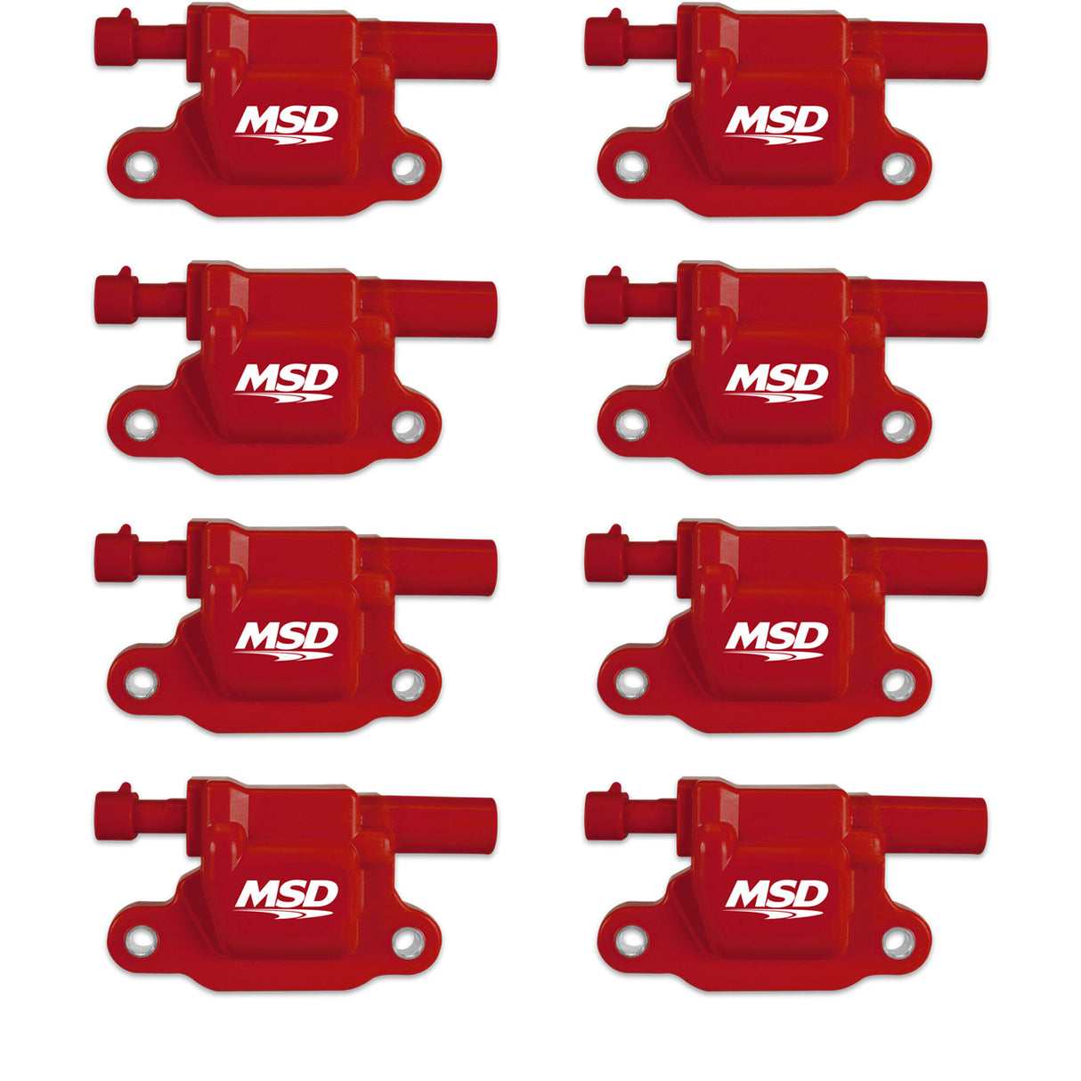MSD DIS Direct Ignition System Kit - Red - 60151