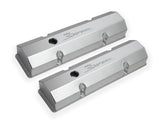 Holley 890010 Sniper Valve Cover - Fabricated Aluminum - SBC - Perim Bolt - Flat - Anodized