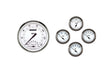 Classic Instruments 1957 - 1960 Ford Truck Gauge Set White Hot - FT57WH65