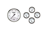 Classic Instruments 1957 - 1960 Ford Truck Gauge Set White Hot - FT57WH65