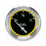 Classic Instruments Autocross Yellow 2-5/8" Fuel Level Gauge (240-33 Ohm) - AX209YAPF