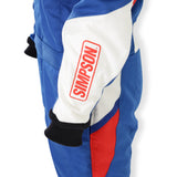 Simpson AIRSPEED SUIT Blue/Red/White XL - AS04421