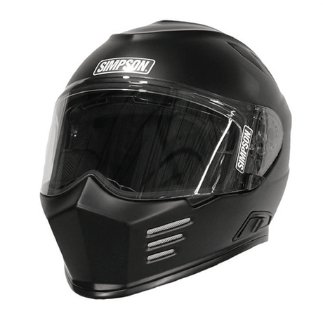 Simpson Motorcycle Ghost Bandit Helmet - Flat Black LG - GBDL3