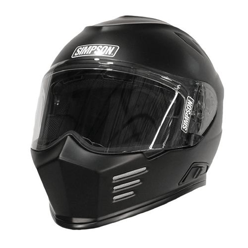 Simpson Motorcycle Ghost Bandit Helmet - Flat Black LG - GBDL3