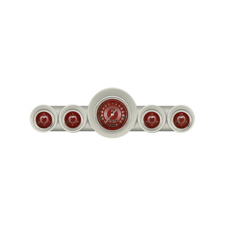 Classic Instruments V8 Red Steelie 1959-1960 Full-size Chevy - CH59V8RS54